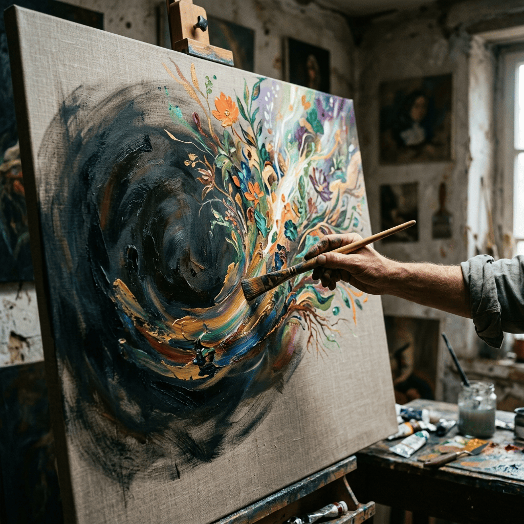 Liderar desde el lienzo en blanco: El arte de habitar la propia existencia